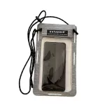 Šedé odolné vodotěsné pouzdro na telefon – Zulupack® Phone Pocket – IP68, do hloubky 3 m