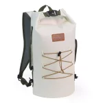 Vodotěsný batoh Zulupack® Indy 20L Cordura® – IP67 bílý/camel pro vodní sporty, turistiku a městské použití