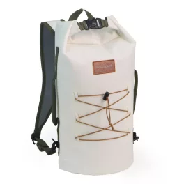   Vodotěsný batoh Zulupack® Indy 20L Cordura® – IP67 bílý/camel pro vodní sporty, turistiku a městské použití