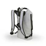 Vodotěsný batoh Zulupack® Indy 20L Cordura® – IP67 bílý/zelený pro vodní sporty, turistiku a městské použití
