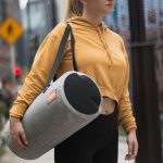 Kompaktní voděodolná taška na sport a cestování – Zulupack® Yoggy 16L IP65 šedá/camel