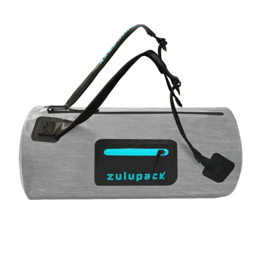 Vodotěsná taška na sport a cestování – Zulupack® Fit 32L šedá/modrá