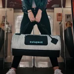 Vodotěsná taška na sport a cestování – Zulupack® Fit 32L šedá/modrá