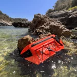 Vodotěsná ledvinka 0,5 L – IP67, oranžová, na pláž, plavání a outdoor – Zulupack® Froggy