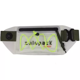   Vodotěsná ledvinka Zulupack® Froggy Cordura® Bílá – IP67 – lehká prémiová ledvinka pro cestování, sport a volný čas