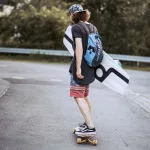 Vodotěsný batoh, sbalitelný 12 L – modrý, IP66, pro turistiku, SUP a kajak – Zulupack® Quokka