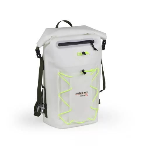 Vodotěsný batoh Zulupack® Triton 25L Cordura® – IP67 bílý – na turistiku a vodní sporty