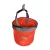 Outdoor skládací kbelík na loď a kempování – Zulupack® Bosco 15L – oranžový