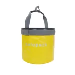 Skládací kbelík pro kempování a loď Zulupack® Bosco 15L– žlutý