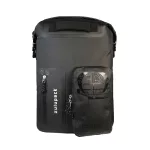 Černý vodotěsný batoh na vícedenní túry a vodní sporty – Zulupack® Nomad 35L IP67