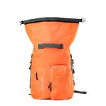 Oranžový vodotěsný batoh na vícedenní túry a vodní sporty – Zulupack® Nomad 35L IP67