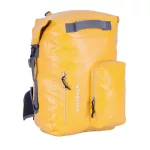 Žlutý vodotěsný batoh na vícedenní túry a vodní sporty – Zulupack® Nomad 35L IP67