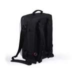 Voděodolná cestovní taška Zulupack® Antipode 45L Cordura® IP63 – černá/bílá – stylová a praktická na každou cestu
