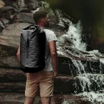 Vodotěsný batoh pro SUP, kajak a loď – Zulupack® Tube 45L IP67 černý