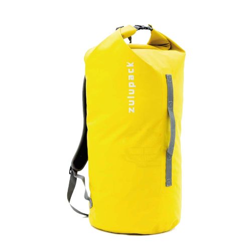 Vodotěsný batoh pro SUP, kajak a plavbu – Zulupack® Tube 45L IP67 žlutý